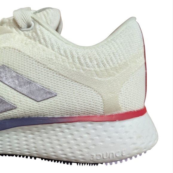 Adidas Edge Lux 4 White Ombre Running Shoes Sneakers Size 8 - Picture 8 of 11